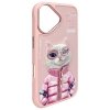 Nimmy etui iPhone 16 6.1 różowy/pink    Cool&Cute 2.0 Cat